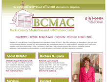 Tablet Screenshot of bcmac.org